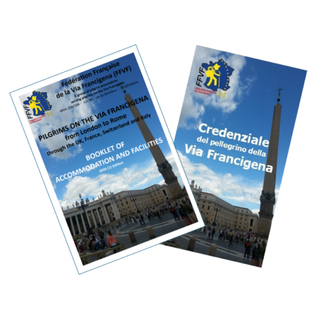 Pack 2026 UK - Couvertures du Livret 2026 UK et de la credenziale